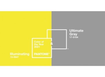 Colori Pantone 2021: Illuminating e Ultimate Gray