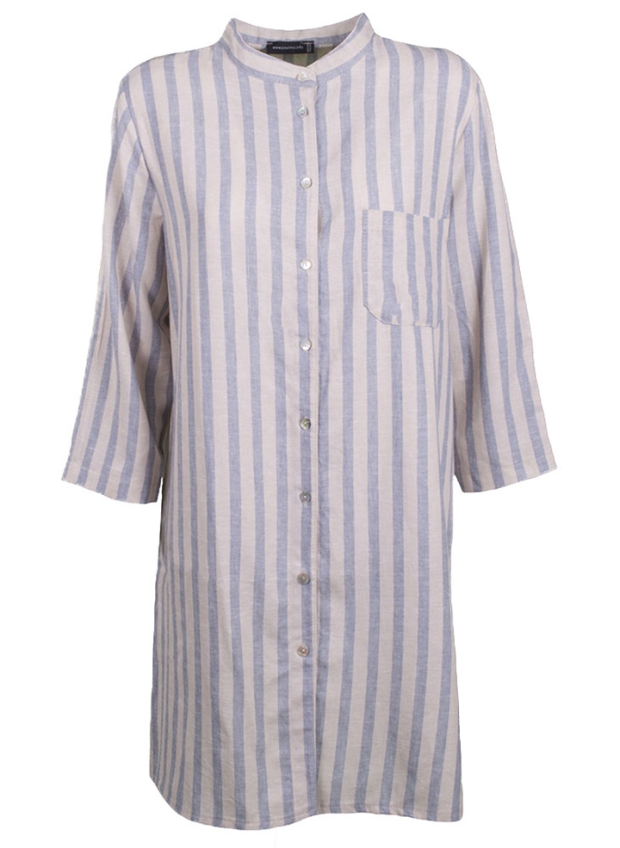 Camicia con deals collo a pistagna